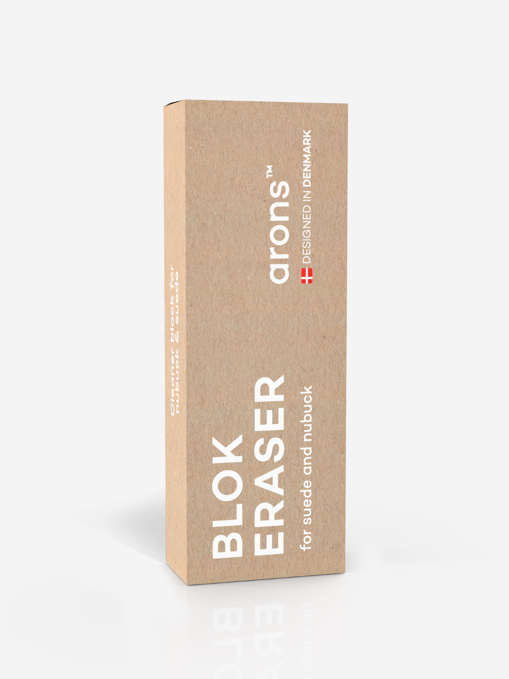 Brug arons&trade; Blok Eraser (Viskelæder til Ruskind) til en forbedret oplevelse
