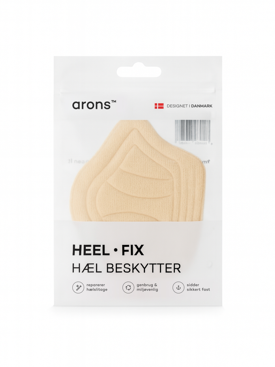 HEEL FIX - Hæl Beskytter (Sort)